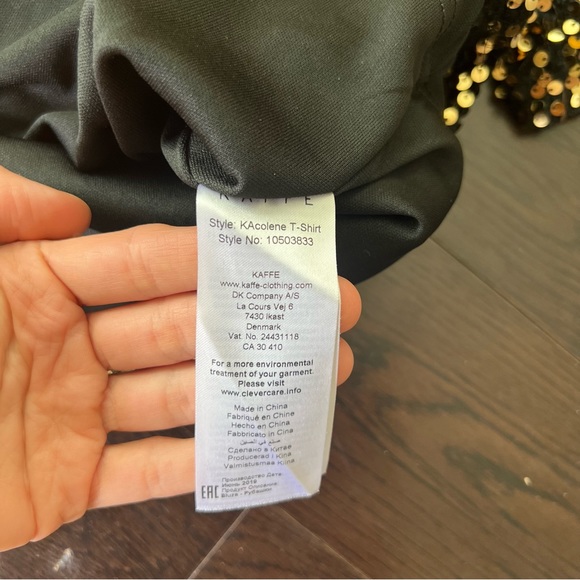 Kaffe Kacolene Sequin Blouse - size XS - Picture 6 of 8